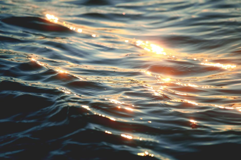 Sonnenglitzer auf dem Wasser